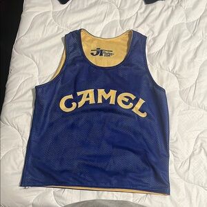 Blue and Yellow Camel Jersey
